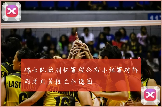 瑞士队欧洲杯赛程公布小组赛对阵匈牙利苏格兰和德国